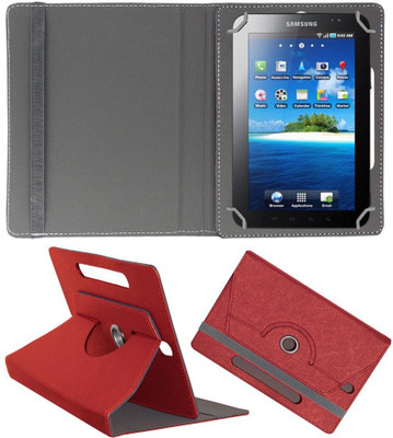 ACM Flip Cover for Samsung Galaxy Tab P1000(Red, Cases with Holder, Pack of: 1)