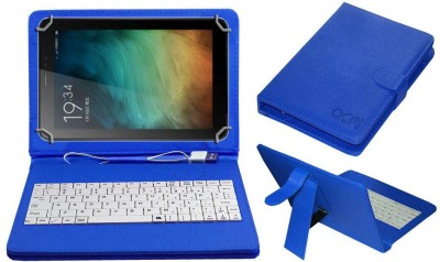 ACM Keyboard Case for Micromax Canvas Tab P701 Plus 7 inch(Blue, Cases with Holder, Pack of: 1)