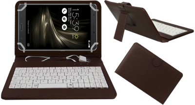 ACM Keyboard Case for Asus Zenfone 3 Ultra Zu680kl(Brown, Cases with Holder, Pack of: 1)