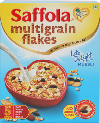 

Saffola Multigrain Flakes Lite Delight Muesli(225 g, Box)