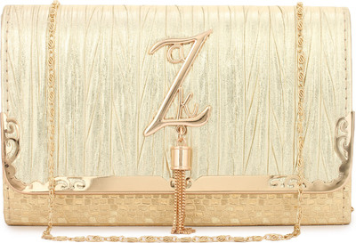 

Saifis Casual Gold Clutch