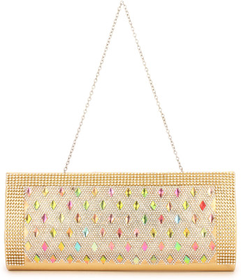 

Saifis Party Gold Clutch