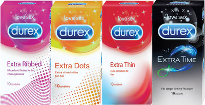 

Durex Pleasure Pack(Set of 4)
