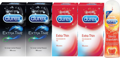 

Durex Pleasure Pack(Set of 5)