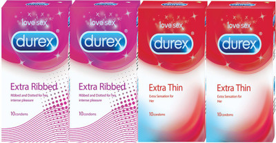 

Durex Pleasure Pack(Set of 4)