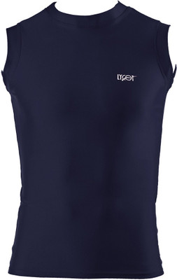 

Lycot Compression Rashguard Men Compression(Blue Sleeveless