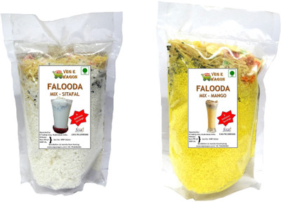

Veg E Wagon Falooda Mix -Mango & Sitafal(400 g, Pack of 2)