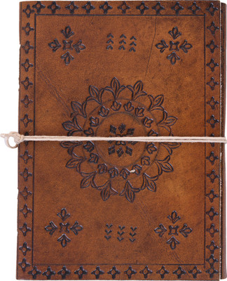 

Craft Play Regular Diary(Handmade Leather Diary with Flap, Mustard)