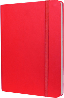 

MORE CHOICE B5 Notebook(Leatherette Paper Cover Notebook, Red)
