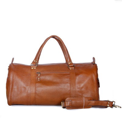 

Bharat Leather Emporium BHADF12006BR Travel Duffel Bag(Brown)