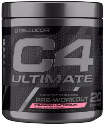 

Cellucor C4 Ultimate Nutrition Drink(380 g, Strawberry Watermelon Flavored)