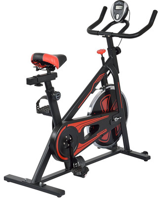 

Iris Indoor Cycle Trainer Fitness Spin Bike-12 kgs Flywheel Spinner Exercise Bike Exercise Bike(Black, Red)