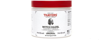

Thayers Witch Hazel With Aloe Vera(Pack of 60)