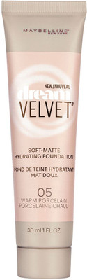 

Maybelline Dream Velvet Foundation(05 Warm Porcelain, 30 ml)