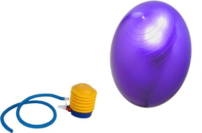 

CSU Gym Ball - For Toning, Stretching, Back Care, Training, Balance, Rehabilitation Gym Ball(With Pump), Purple