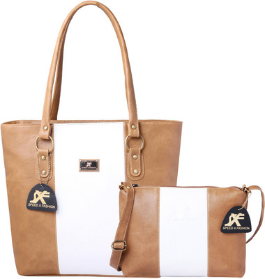 Speed X Fashion Shoulder Bag(Beige)