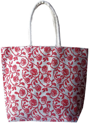 

style and culture Shoulder Bag(Red, Silver)
