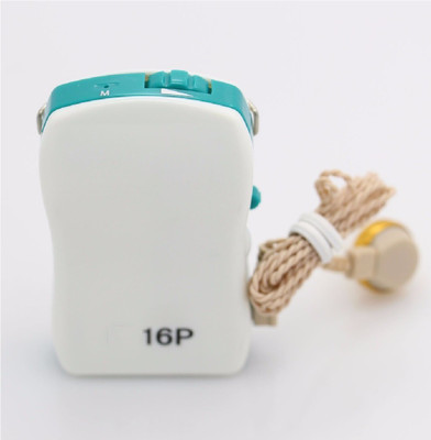 

NSC . Hearing Aid Sound Enhancement Wired Box F-16P In the Ear Hearing Aid(White, Green)