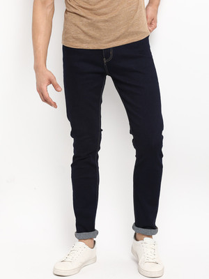 70% OFF on RED TAPE Skinny Men Blue Jeans on Flipkart