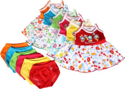 

Hafeela Girls Casual Dress Panty(Multicolor, Multicolour