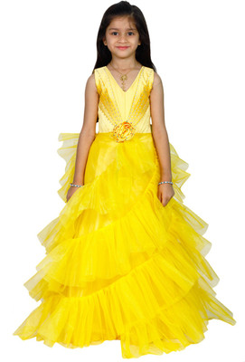 48% OFF on DILSHAD FASHIONS Girls Maxi/Full Length Party Dress