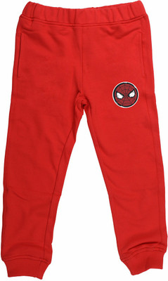 Spiderman Track Pant For Boys & Girls(Red, Pack of 1)