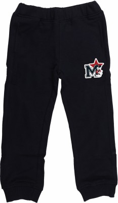 Mickey Mouse Family Track Pant For Boys & Girls(Black, Pack of 1)