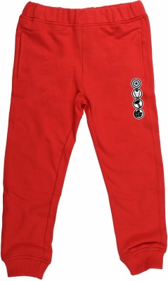 Marvel Avengers Track Pant For Boys & Girls(Red, Pack of 1)