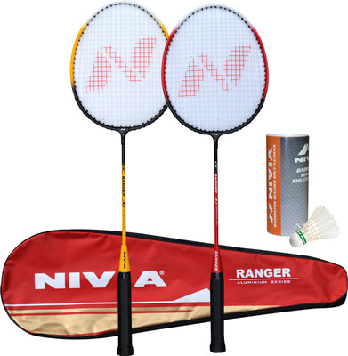 

Nivia Ranger Combo - 2 Badminton Kit