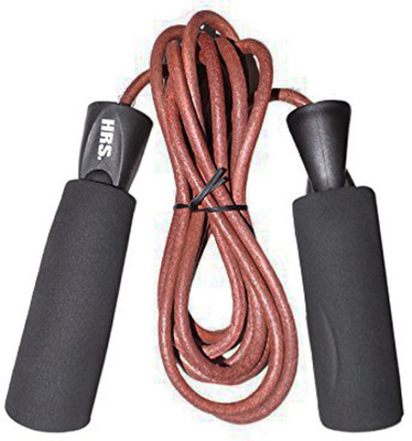 

HRS SR-127 Leather Skipping Rope Freestyle Skipping Rope(Multicolor, Length: 274 cm)