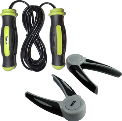 

HRS Strength Combo (HG-110 Hand Grip,Pack of 2 + SR-129 Skipping Rope) Gym & Fitness Kit