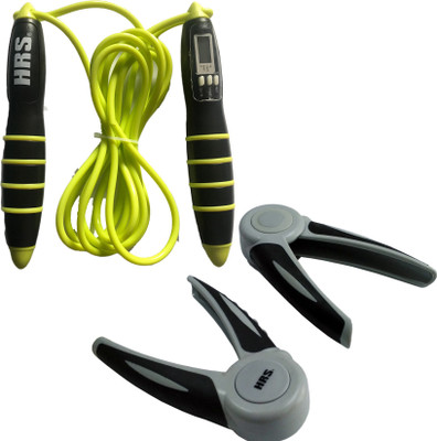 

HRS Strength Combo (HG-110 Hand Grip,Pack of 2 + SR-126 Skipping Rope) Gym & Fitness Kit
