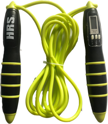 

HRS SR-126 Skipping Rope With Digital Clock, LCD Display and Alarm Clock Freestyle Skipping Rope(Multicolor, Length: 274 cm)