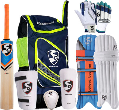 

SG Full Cricket Kit with Ezeepak Bag Cricket Kit(Bat Size: 6 (Age Group 11 - 13 Years))