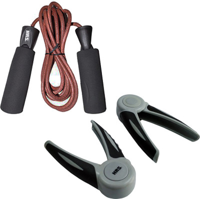

HRS Strength Combo (HG-110 Hand Grip,Pack of 2 + SR-127 Skipping Rope) Gym & Fitness Kit