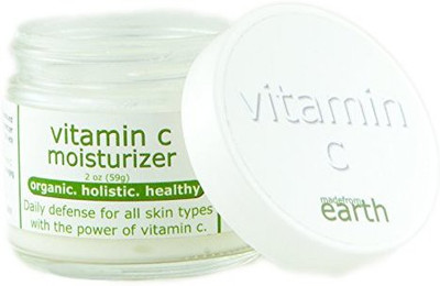 

Made From Earth Organic Vitamin C Moisturizer Natural Botanicals With Vitamin C Niacinamide Jojoba(59.15 ml)