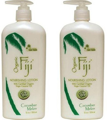 

Organic Fiji Cucumber Melon Coconut Oil Lotion(354.89 ml)