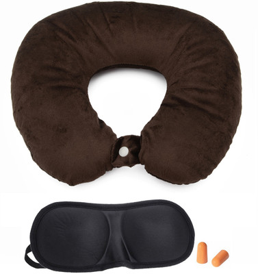 

Lifestyle-You S Neck Pillow & Eye Shade(Brown)
