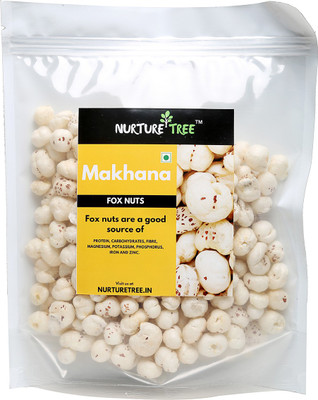 

NURTURE TREE Puffed Fox Nuts Premium Quality Makhana 100g Figs(100 g, Pouch)