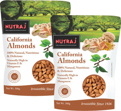 

Nutraj California Almonds(1 kg, Pouch)