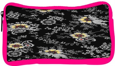 

Snoogg Eco Friendly Canvas Black Yellow Pattern 2480 Student Pen Pencil Case Coin Purse Pouch Cosmetic Makeup Bag (PINK) Pouch(Multicolor)