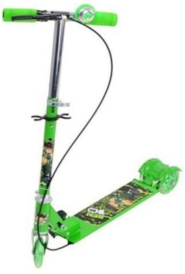 

SRI Kids Foldable 3 wheel Scooter Tricycle for Indoor & Outdoor Fun (Green)(Green)