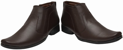 

Enzo Cardini Enzo Cardini Men's Brown Synthetic Leather Formal Shoes Slip On For Men(Brown