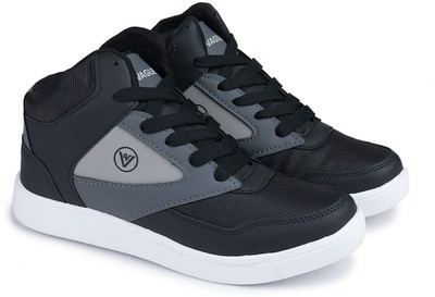 

VAGUE SMART HIGHNACK Running Shoes For Men(Black, Black;grey