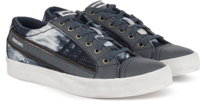 

Diesel D-VELOWS D-STRING LOW Sneakers For Men(Blue, T6067