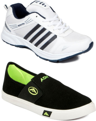 

Asian Men Casual & Running Shoes Combo Pack of 2 Running Shoes For Men(Multicolor