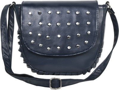 

dyana core Women Blue PU Sling Bag