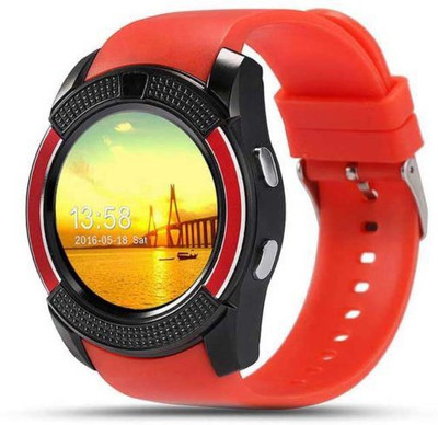 

ROAR RVB_963J V8 Smartwatch(Red Strap XL)