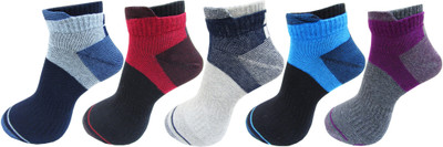 RC. ROYAL CLASS Men Self Design Ankle Length(Pack of 5)