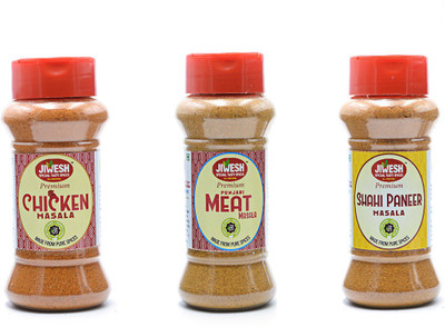 

Jiwesh Combo Pack Of 3, Chicken Tikka+Meat Masala+Paneer Tikka Masala(300 g)